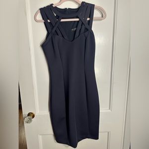 Navy guess cocktail dress